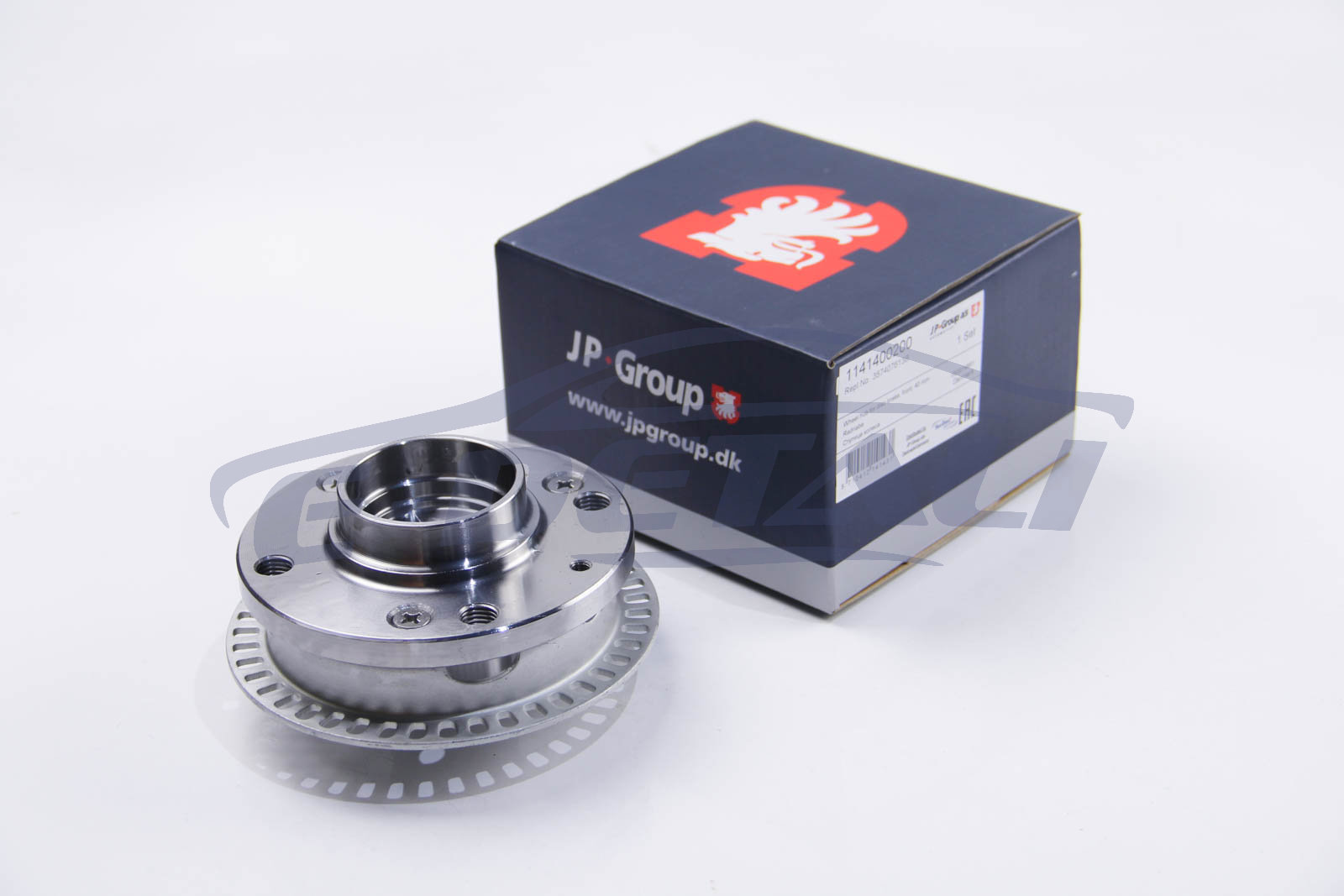 1141400200 JP GROUP JP GROUP VW Ступица колеса передн. Golf II-IV, Passat 88- (c ABS) 40mm